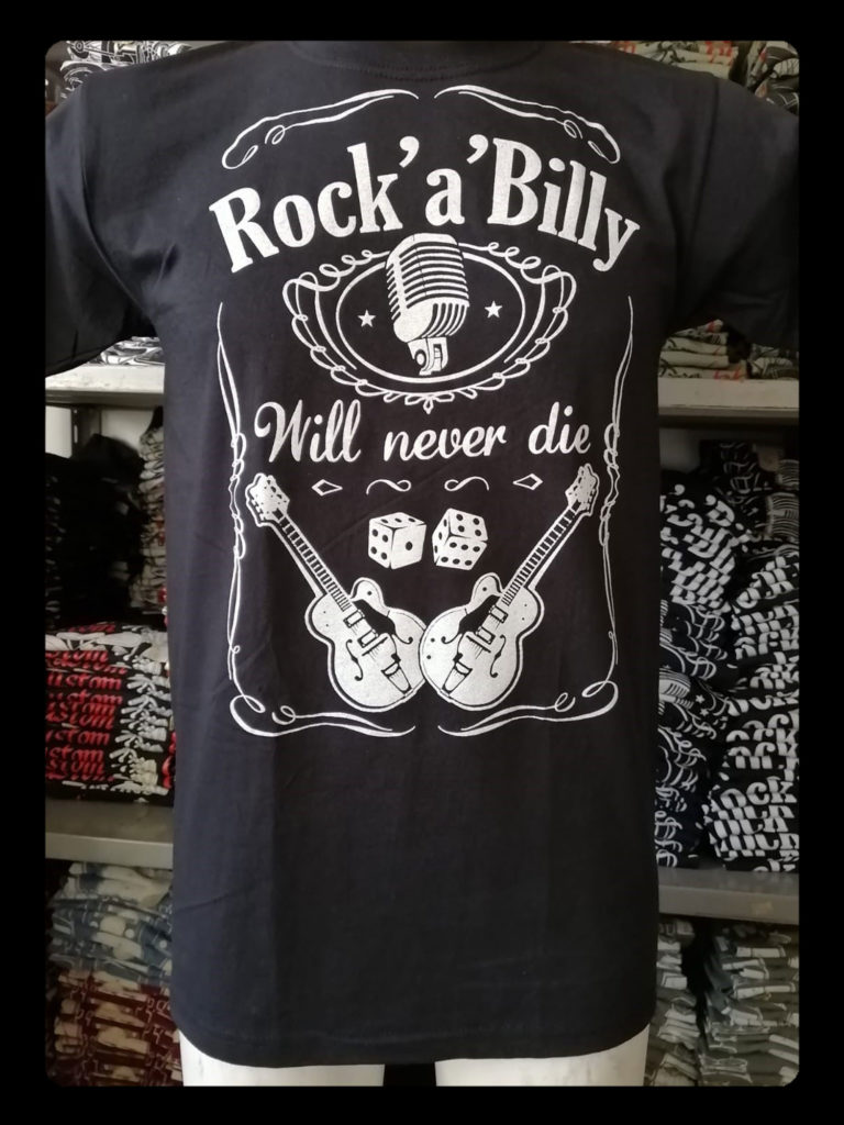 Rockabilly Will Never Die Black (man) – Built for speed